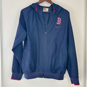 Nike MLB Boston Red Sox Full-Zip Hooded Jacket – Men’s Large